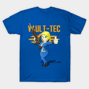 Vault Girl, Armed and Dangerous! T-Shirt